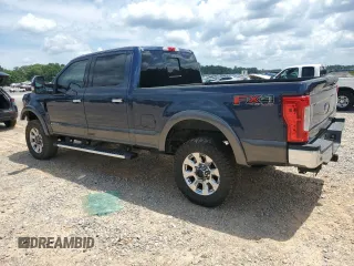 2017 Ford F-250 Lariat with VIN 1FT7W2BTXHEF07132, listed as a Copart auction lot 55184555 with Not provided miles and Salvage title. Bid and sale history available at DreamBid. Image 2.