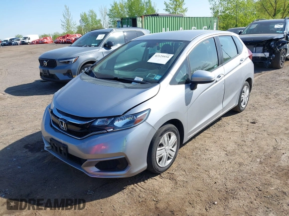2019 Honda Fit LX with VIN 3HGGK5H44KM750452, listed as a IAAI auction lot 42129934 with 33,254 mi miles. Bid and sale history available at carsss.com. Image 21.