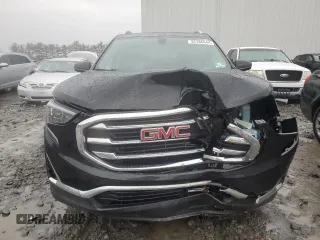 2018 GMC Terrain SLT with VIN 3GKALPEV2JL338226, listed as a Copart auction lot 82386644 with 92,284 mi miles and Salvage Title. Bid and sale history available at DreamBid. Image 5.