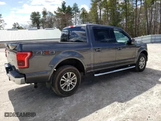 2016 Ford F-150 XLT with VIN 1FTEW1EP2GFB74157, listed as a Copart auction lot 50592055 with 41,982 mi miles and Salvage Title. Bid and sale history available at carsss.com. Image 3.