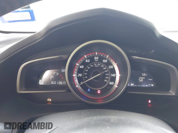 2014 Mazda 3 i Touring with VIN JM1BM1V76E1158983, listed as a IAAI auction lot 41612119 with 160,136 mi miles and . Bid and sale history available at DreamBid. Image 7.