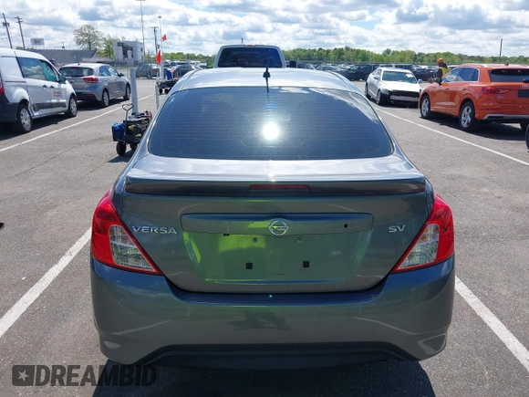 2019 Nissan Versa SV with VIN 3N1CN7AP6KL872565, listed as a IAAI auction lot 42194591 with 86,504 mi miles and . Bid and sale history available at DreamBid. Image 16.