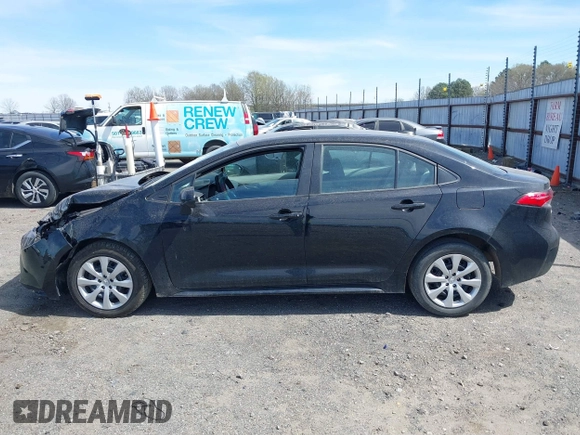 2023 Toyota Corolla LE with VIN 5YFB4MDE7PP028548, listed as a IAAI auction lot 41810081 with 34,352 mi miles and . Bid and sale history available at DreamBid. Image 14.
