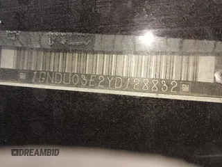 2000 Chevrolet Venture Plus 1SB z VIN 1GNDU03E2YD128832, wystawiony jako IAAI lot #41984520 z przebiegiem Nie podano mil oraz . Historia ofert i sprzedaży dostępna na DreamBid. Obrazek 9.