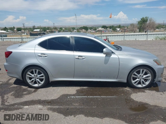 2006 Lexus IS 250 with VIN JTHBK262662013211, listed as a IAAI auction lot 42473423 with 143,129 mi miles and . Bid and sale history available at DreamBid. Image 13.