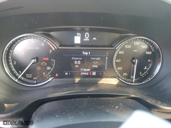 2021 Cadillac XT4 AWD Sport with VIN 1GYFZFR48MF007798, listed as a Copart auction lot 86557574 with 29462 miles and Salvage Title. Bid and sale history available at carsss.com. Image 9.