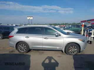 2014 Infiniti QX60 with VIN 5N1AL0MN7EC535832, listed as a IAAI auction lot 42117768 with 191,867 mi miles. Bid and sale history available at carsss.com. Image 13.