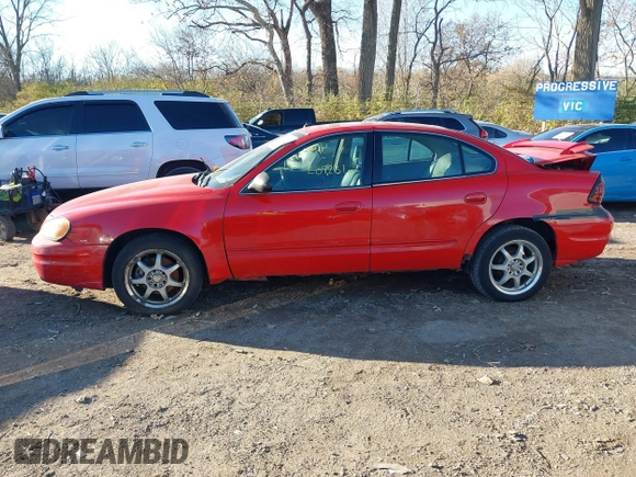 2004 Pontiac Grand Am SE2 with VIN 1G2NG52E84M672446, listed as a IAAI auction lot 40834541 with 209,231 mi miles. Bid and sale history available at carsss.com. Image 14.