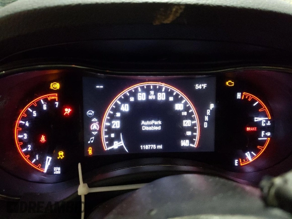 2018 Dodge Durango GT with VIN 1C4RDJDG7JC242616, listed as a Copart auction lot 45913235 with 118,775 mi miles and Clean Title. Bid and sale history available at DreamBid. Image 9.