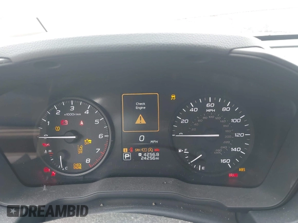 2024 Subaru Impreza with VIN JF1GUABC9R8322785, listed as a IAAI auction lot 41897539 with 24,256 mi miles and . Bid and sale history available at DreamBid. Image 7.