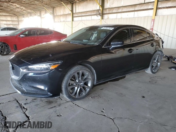 2020 Mazda 6 Grand Touring with VIN JM1GL1TY6L1513233, listed as a Copart auction lot 87867435 with 67,164 mi miles and Salvage Title. Bid and sale history available at DreamBid. Image 1.