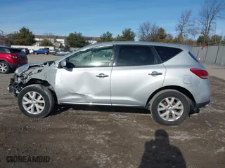 2014 Nissan Murano SL with VIN JN8AZ1MUXEW409029, listed as a IAAI auction lot 41305453 with 164,676 mi miles. Bid and sale history available at carsss.com. Image 14.