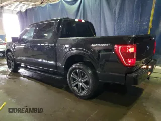 2023 Ford F-150 XL with VIN 1FTEW1C57PFB83938, listed as a Copart auction lot 52502865 with 48,965 mi miles and Non Repairable. Bid and sale history available at carsss.com. Image 2.