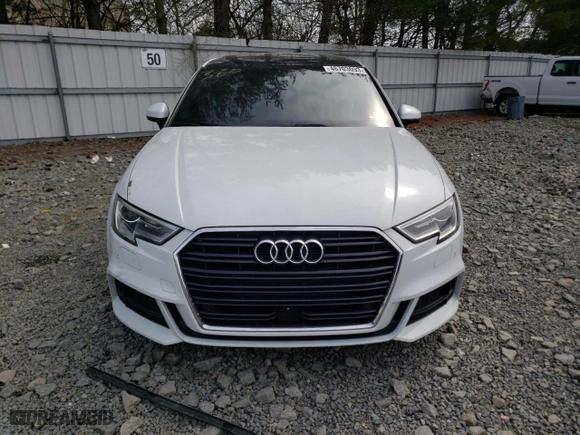 2017 Audi A3 Sedan Premium Plus with VIN WAUJ8GFF9H1047189, listed as a Copart auction lot 46703093 with 0 mi miles. Bid and sale history available at carsss.com. Image 5.
