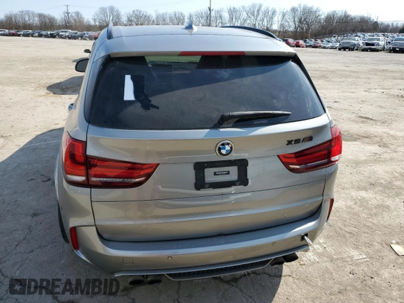 2017 BMW X5 M z VIN 5YMKT6C58H0U38973, wystawiony jako Copart lot #47422705 z przebiegiem 54 567 mil mil oraz Czysty tytuł • Clean title. Historia ofert i sprzedaży dostępna na DreamBid. Obrazek 6.