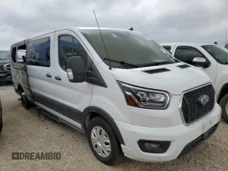 2023 Ford Transit Passenger XL with VIN 1FBAX2YG7PKA64990, listed as a Copart auction lot 78156654 with Not Provided miles and Salvage Title. Bid and sale history available at DreamBid. Image 4.