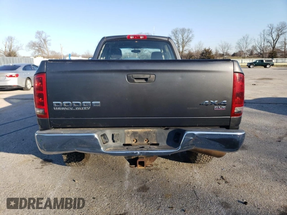 2003 Dodge 2500 ST with VIN 3D7KU28C53G848307, listed as a Copart auction lot 48415225 with Not Provided miles and Salvage Title. Bid and sale history available at DreamBid. Image 6.