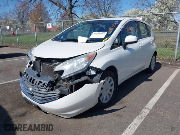 2014 Nissan Note SV with VIN 3N1CE2CP0EL381204, listed as a IAAI auction lot 41995952 with 88,890 mi miles and . Bid and sale history available at DreamBid. Image 2.