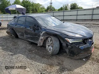 2021 Acura TLX Technology with VIN 19UUB5F45MA004310, listed as a Copart auction lot 58984135 with 39,113 mi miles and Non repairable. Bid and sale history available at DreamBid. Image 4.