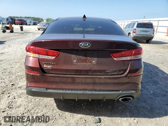 2019 Kia Optima LX with VIN 5XXGT4L30KG358378, listed as a Copart auction lot 51791655 with 107,404 mi miles and Non Repairable. Bid and sale history available at carsss.com. Image 6.