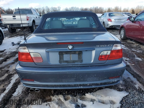 2002 BMW 3 Series 330Ci z VIN WBABS53462JU92414, wystawiony jako Copart lot #44362395 z przebiegiem 109 507 mil mil oraz Czysty tytuł • Clean title. Historia ofert i sprzedaży dostępna na DreamBid. Obrazek 6.