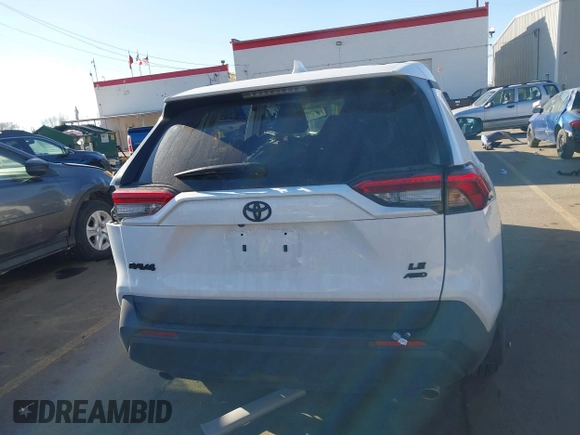 2024 Toyota RAV4 LE with VIN 2T3F1RFV2RW462521, listed as a IAAI auction lot 41459210 with 6,040 mi miles. Bid and sale history available at carsss.com. Image 14.