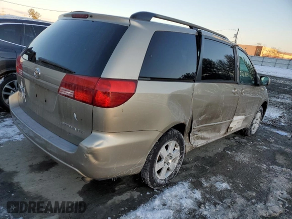 2005 Toyota Sienna XLE with VIN 5TDZA22C45S255990, listed as a Copart auction lot 88628125 with 110,369 mi miles and Salvage Title. Bid and sale history available at carsss.com. Image 3.