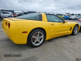 2003 Chevrolet Corvette with VIN 1G1YY22G235104779, listed as a Copart auction lot 74738904 with 0 mi miles and Salvage Title. Bid and sale history available at carsss.com. Image 3.