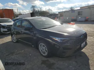 2024 Subaru Impreza with VIN JF1GUABCXR8886056, listed as a Copart auction lot 83389074 with 124 mi miles and Salvage Title. Bid and sale history available at carsss.com. Image 4.