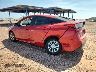 2019 Toyota Prius LE with VIN JTDL9RFUXK3006522, listed as a Copart auction lot 60734205 with 71,642 mi miles and Salvage title. Bid and sale history available at DreamBid. Image 2.