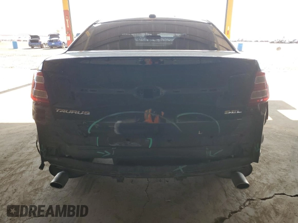 2015 Ford Taurus SEL with VIN 1FAHP2E82FG132241, listed as a Copart auction lot 53970065 with 114,947 mi miles and Salvage Title. Bid and sale history available at carsss.com. Image 6.