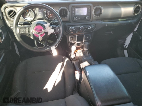 2018 Jeep Wrangler Unlimited Sport z VIN 1C4HJXDN3JW221167, wystawiony jako Copart lot #45236565 z przebiegiem 90 433 mil mil oraz Szkoda całkowita • Salvage title. Historia ofert i sprzedaży dostępna na DreamBid. Obrazek 8.
