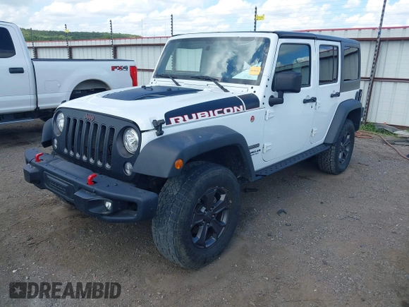 2017 Jeep Wrangler Unlimited Rubicon Recon with VIN 1C4BJWFG1HL693572, listed as a IAAI auction lot 42601855 with 64,342 mi miles and . Bid and sale history available at DreamBid. Image 17.