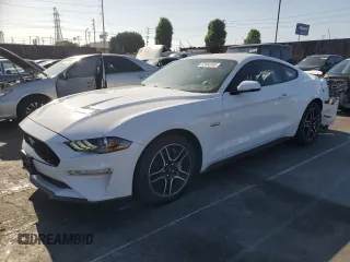 2020 Ford Mustang GT with VIN 1FA6P8CF0L5136288, listed as a Copart auction lot 57454765 with 68,243 mi miles and Salvage title. Bid and sale history available at DreamBid. Image 1.