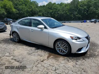 2014 Lexus IS 250 with VIN JTHBF1D28E5002256, listed as a Copart auction lot 62588225 with 59,898 mi miles and Salvage title. Bid and sale history available at DreamBid. Image 4.