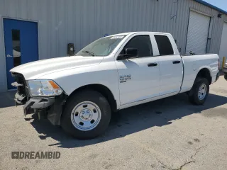 2023 Ram 1500 Tradesman z VIN 1C6RR6FG9PS534852, wystawiony jako Copart lot #44083285 z przebiegiem 14 601 mil mil oraz Szkoda całkowita • Salvage title. Historia ofert i sprzedaży dostępna na DreamBid. Obrazek 1.