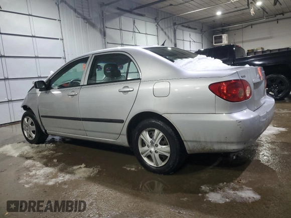 2008 Toyota Corolla CE with VIN 2T1BR32E78C880303, listed as a Copart auction lot 46830565 with 299,999 mi miles and Salvage Title. Bid and sale history available at DreamBid. Image 2.