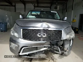 2017 Infiniti QX80 z VIN JN8AZ2NF1H9641401, wystawiony jako Copart lot #50969345 z przebiegiem 137 376 mil mil oraz Szkody całkowita. Historia ofert i sprzedaży dostępna na DreamBid. Obrazek 5.