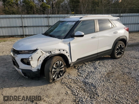 2023 Chevrolet TrailBlazer LT with VIN KL79MPS25PB164570, listed as a Copart auction lot 50016885 with 63,891 mi miles and Salvage Title. Bid and sale history available at DreamBid. Image 1.