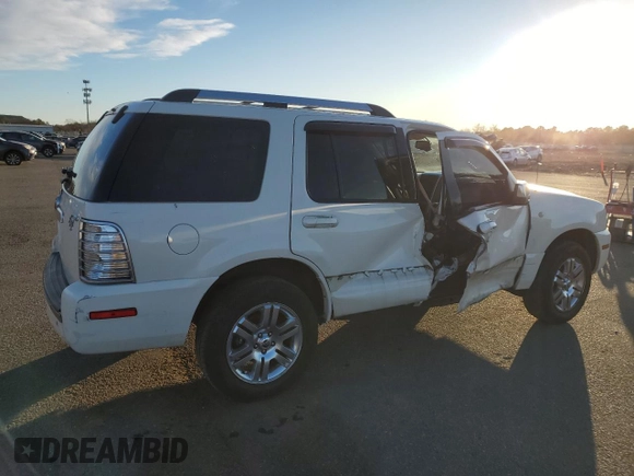 2007 Mercury Mountaineer Premier with VIN 4M2EU48E97UJ21074, listed as a Copart auction lot 87696815 with 186,570 mi miles and Salvage Title. Bid and sale history available at carsss.com. Image 3.