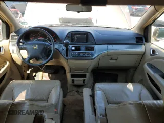 2005 Honda Odyssey EX-L with VIN 5FNRL38735B040552, listed as a Copart auction lot 57435355 with 183,768 mi miles and Salvage title. Bid and sale history available at DreamBid. Image 8.