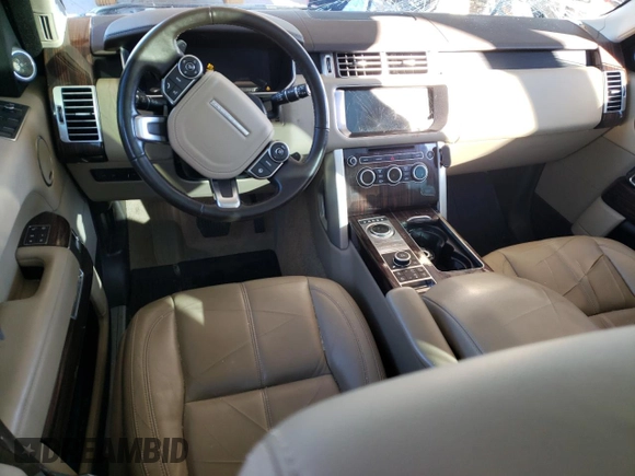 2017 Land Rover Range Rover z VIN SALGR2FK3HA352061, wystawiony jako Copart lot #89374395 z przebiegiem 58 085 mil mil oraz Szkoda całkowita • Salvage title. Historia ofert i sprzedaży dostępna na DreamBid. Obrazek 8.
