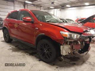 2017 Mitsubishi Outlander Sport ES 2.0 with VIN JA4AR3AU7HZ063336, listed as a IAAI auction lot 41223355 with 84,466 mi miles. Bid and sale history available at carsss.com. Image 1.