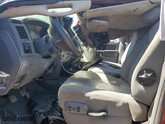 2007 Dodge Ram 3500 SLT with VIN 3D7MX48A17G791667, listed as a Copart auction lot 59954314 with 0 mi miles and Salvage Title. Bid and sale history available at carsss.com. Image 7.