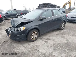 2013 Chevrolet Sonic LT with VIN 1G1JC5SB9D4124685, listed as a IAAI auction lot 41245091 with 155,866 mi miles. Bid and sale history available at carsss.com. Image 16.