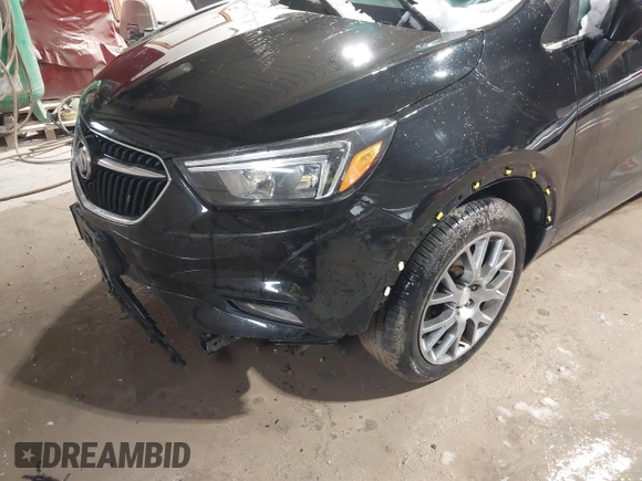 2018 Buick Encore Sport Touring with VIN KL4CJ1SB8JB610453, listed as a IAAI auction lot 41706318 with 127,960 mi miles. Bid and sale history available at carsss.com. Image 6.