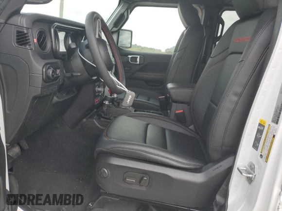 2024 Jeep Wrangler Rubicon X with VIN 1C4RJXFG5RW239572, listed as a Copart auction lot 72251854 with 6,692 mi miles and Clean title. Bid and sale history available at DreamBid. Image 7.