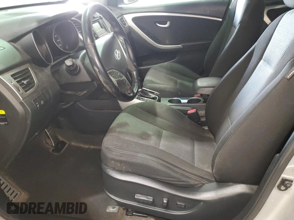 2016 Hyundai Elantra GT with VIN KMHD35LH2GU309734, listed as a Copart auction lot 50340645 with 0 mi miles and Salvage Title. Bid and sale history available at carsss.com. Image 7.