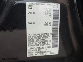 2018 Nissan Altima 2.5 SL with VIN 1N4AL3APXJC234189, listed as a IAAI auction lot 41526375 with 96,947 mi miles. Bid and sale history available at carsss.com. Image 9.