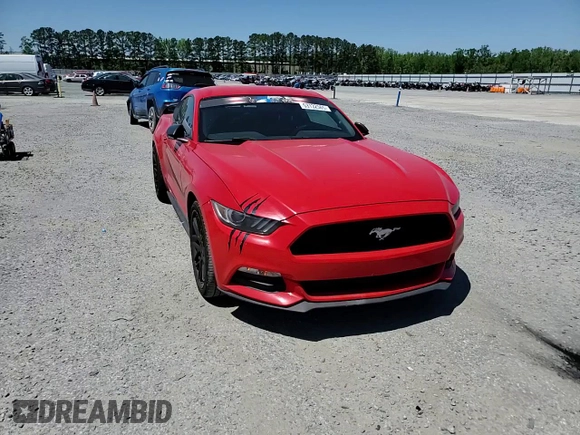 2016 Ford Mustang V6 with VIN 1FA6P8AM5G5309276, listed as a Copart auction lot 53132565 with 97,249 mi miles and Salvage Title. Bid and sale history available at carsss.com. Image 11.